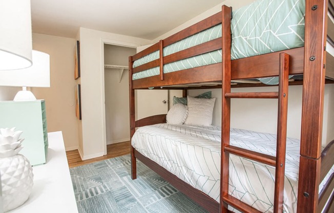 Small Bedroom at Somerset Woods Townhomes, Severn, Maryland