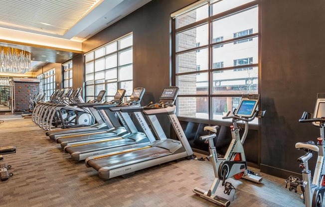 Cardio Equipment at Arrive Federal Hill, Maryland