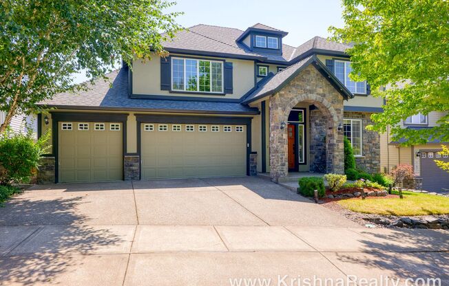 Beautiful 5BD* 3BA*  Single Family Home Located in Quiet Arbor Creek at Cascadian in South Bethany Community! *Hot Tub!* *Smart Car Friendly* *Solar Panels* *A+ Schools!*