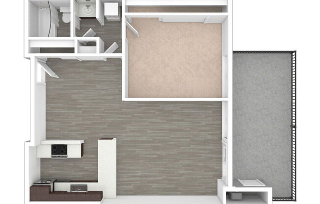 1 bed, 1 bath, 767 sqft, $3,210