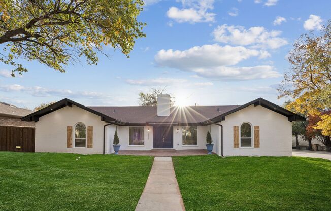 Luxuriously Renovated 4 Bed / 3 Bath Home with Contemporary Upgrades in Garland