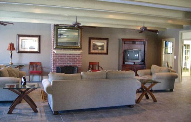 Beautiful Clubhouse at Cypress Park Apartments, Columbus