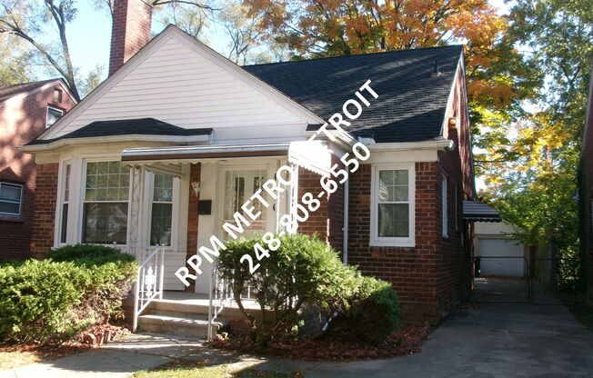 Newly remodeled Brick home in Detroit