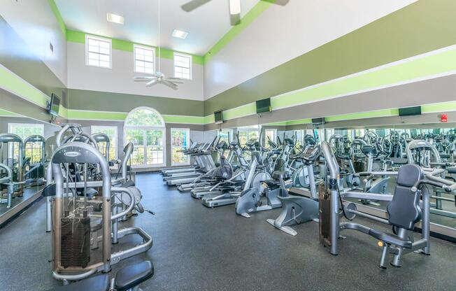 Fitness Center at The Ridgeleigh at Van Dorn in Alexandria, VA