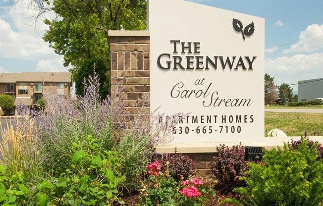 Classic Property Signage Designs at The Greenway at Carol Stream, Carol Stream, Illinois