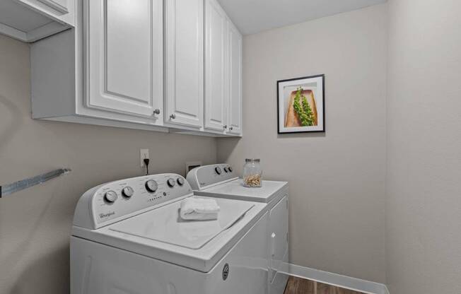 Keeler's Corner Apartments in Lynnwood, Washington Laundry Room