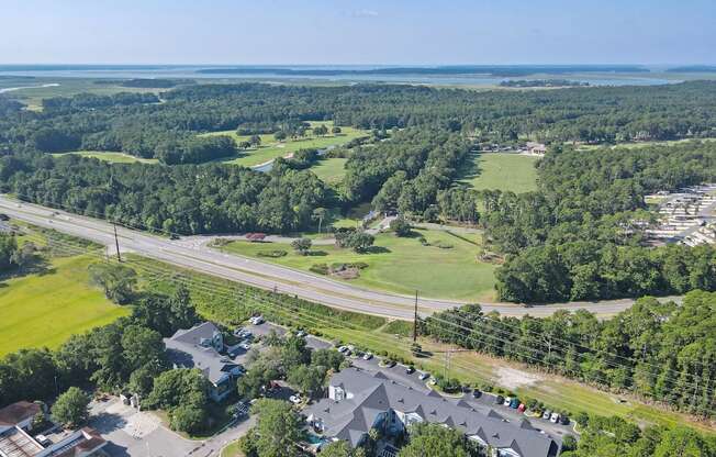 an aerial view of Nextloft