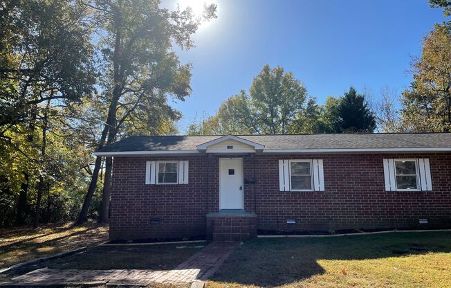 Renovated Two Bedroom Duplex in Lincolnton