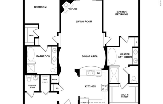 2 beds, 2.5 baths, 1,707 sqft, $4,576