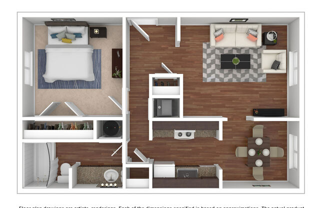 1 bed, 1 bath, 750 sqft, $1,075