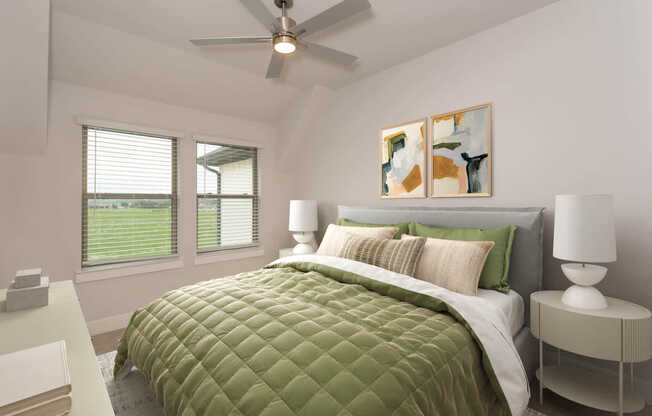 Bedroom with Hard Surface Flooring