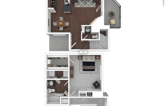 A11TH: Beds - 1: Baths - 1.5: SqFt Range - 845 to 845