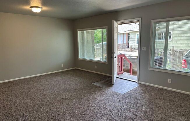 UPDATED single family home, with large yard!