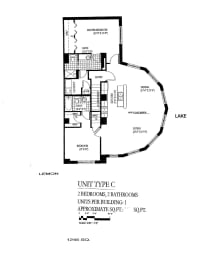 2 beds, 2 baths, 2,100 sqft, $2,059