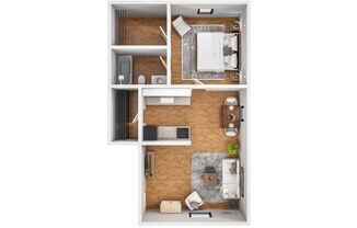 1 bed, 1 bath, 700 sqft, $1,000