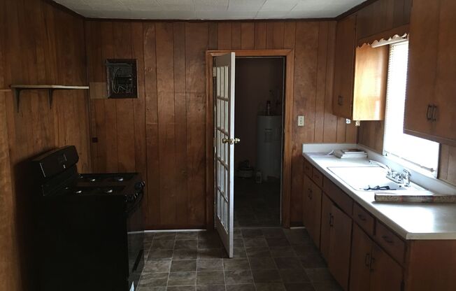 Single Family Home with large fenced back yard