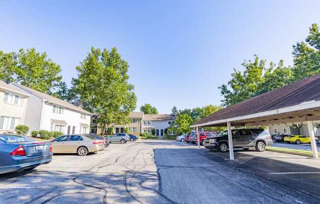 Carport at Woodbridge Apartments Bloomington