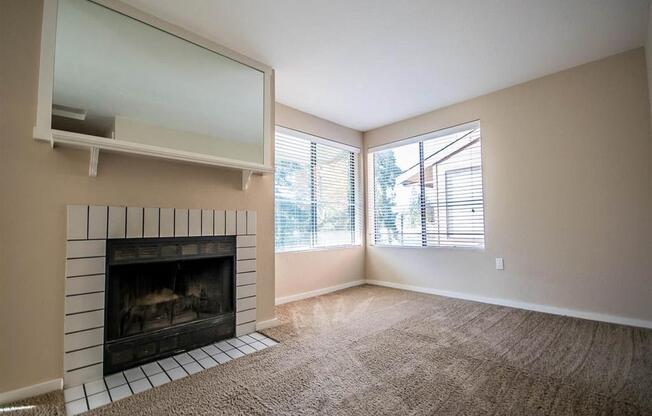 Seattle Apartments- View at Bitter Lake- living room