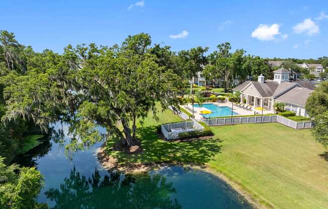 Aerial View of Clubhouse