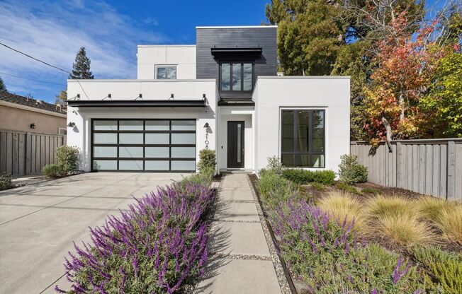 Luxurious Modern Single Family Home Available in West Menlo Park Available Now!