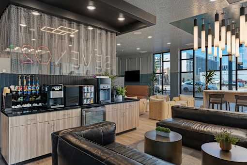 Coffee Shop at SevenO2 Main Apartments, Salt Lake City, UT, 84101