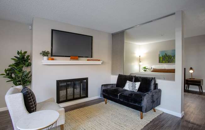 Livingroom at Sky Island Apartments