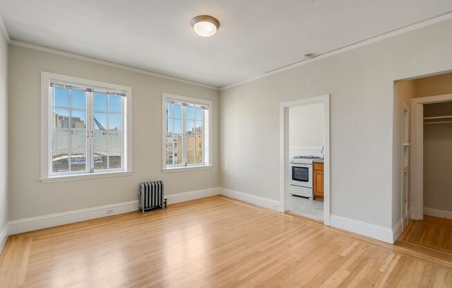 Studio, 1 bath, 400 sqft, $1,495, Unit 945 Larkin Street #51