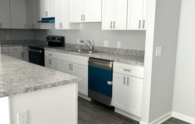 Upgraded Kitchen at Peachtree Place