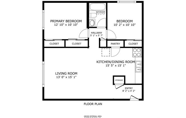 2 beds, 1 bath, 900 sqft, $1,619, Unit 27