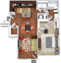 1 bed, 1 bath, 772 sqft, $1,259