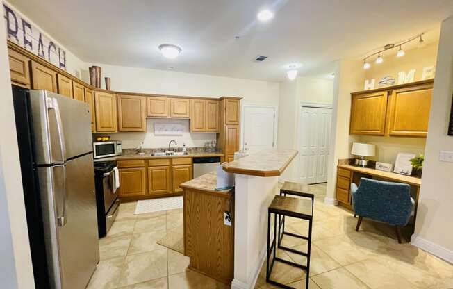 Oceanaire Apartments in Biloxi, MS photo of spacious kitchen