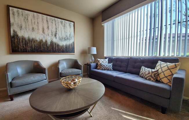 Living Room Sofa at The Paramount by Picerne, Las Vegas, NV, 89123