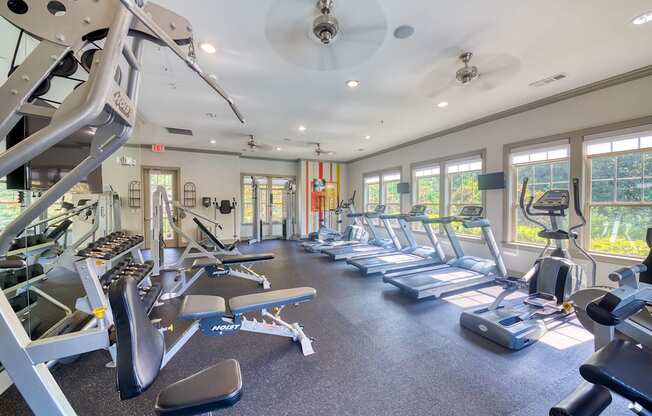 The Oaks at Johns Creek - Fully-equipped fitness center