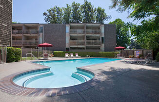 Resort Inspired Pool at The Glens, San Jose, CA