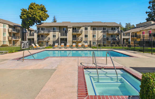 Swimming Pool and Hot Tub