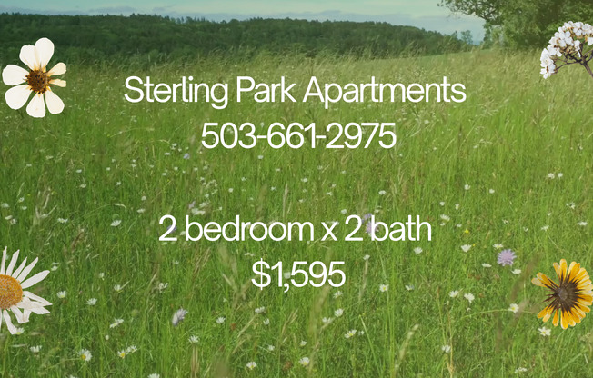 2 beds, 2 baths, 1,070 sqft, $1,595, Unit 12-104