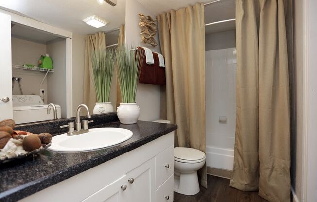 Bathroom at Bonterra Lakeside Apartments, Colorado Springs