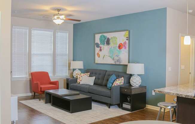 Living Room at The Retreat at Juban in Denham Springs, LA