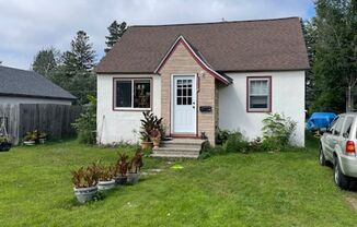 3 bedroom, 1 bath. Large yard with large storage shed.