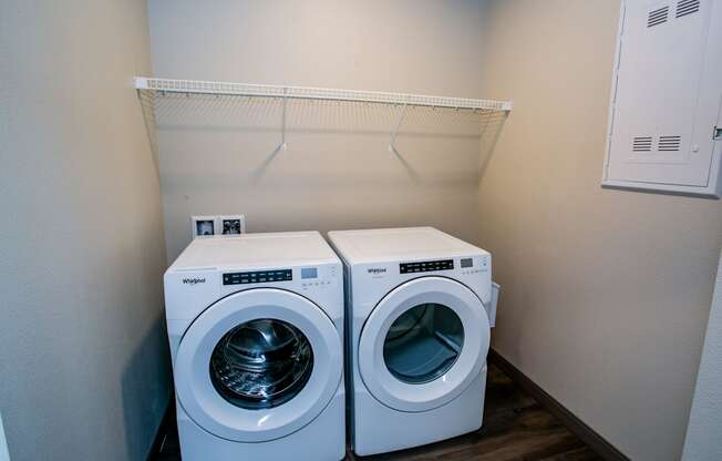 Laundry with Washer and Dryer at Apartments for Rent in Vancouver WA