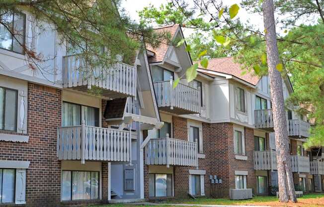 Apartment Building Exterior at Brook Pines, Columbia