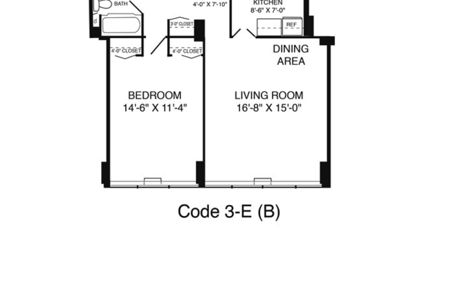 1 bed, 1 bath, $1,689, Unit 0719