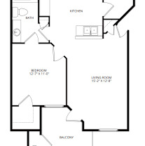 Partner-provided photo for $1280 unit