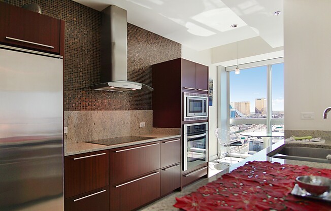 The Martin 1807-Strip/city Views form this Stunning Fully Furnished 2Bd/2Ba Residence