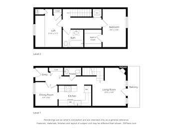 1 bed, 1.5 baths, 1,229 sqft, $1,866