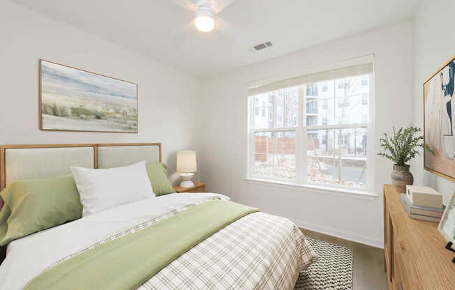 Bedroom with Hard Surface Flooring