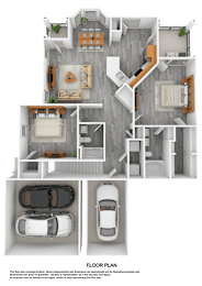 2 beds, 2 baths, 1,152 sqft, $1,590