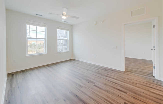 Living Room with Hard Surface Flooring