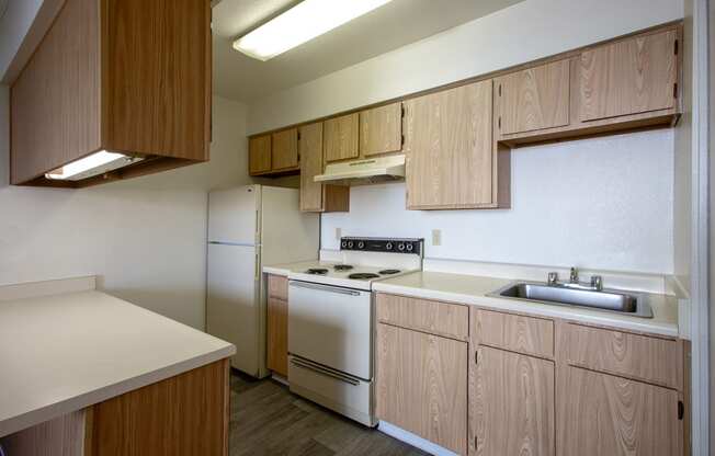 Kitchen at Acacia Hills Apartments in Tucson Arizona