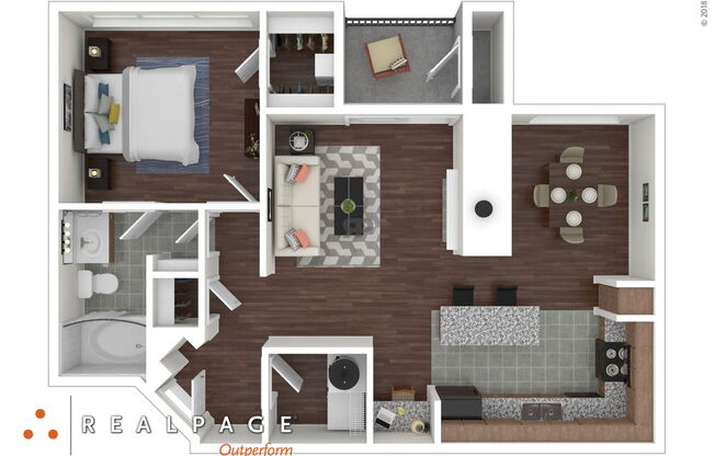 1 bed, 1 bath, 770 sqft, $1,436